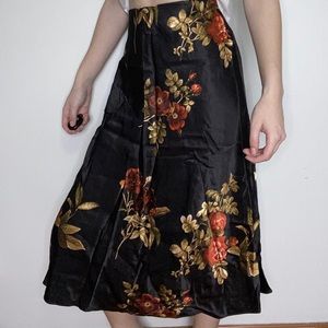 H&M Satin Circle Skirt